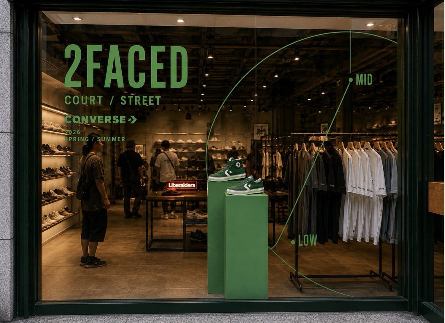 2FACED 店頭装飾イメージ