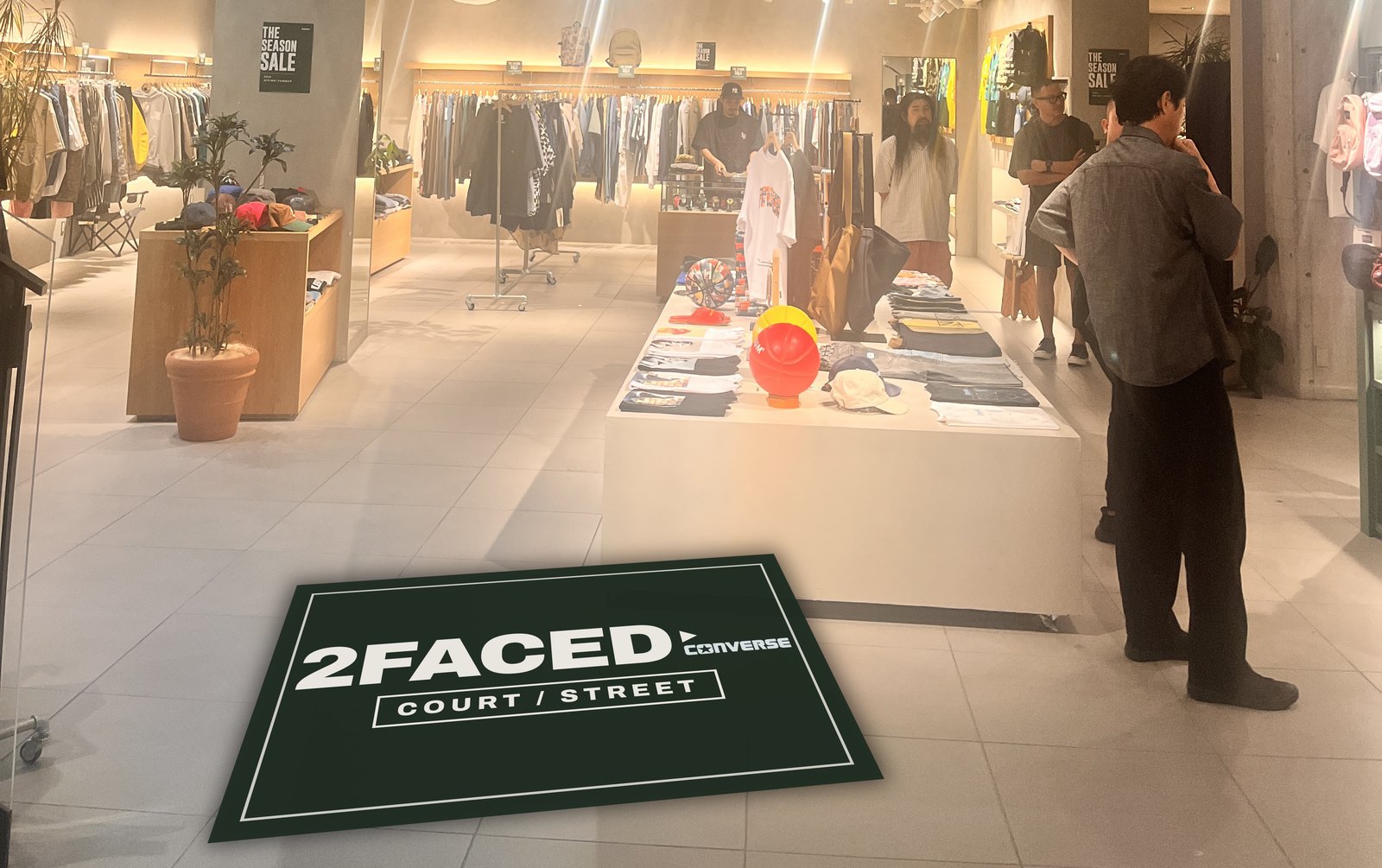階段下のフロアマット 施工イメージ